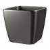 Plastic flowerpot QUADRO