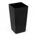 Flowerpot with tab Phinesia Rattan, Lamela, 30*30*57