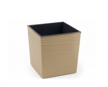Flowerpot with insert Yucca Chisel (Dluto), Lamela, 19*19*19.5